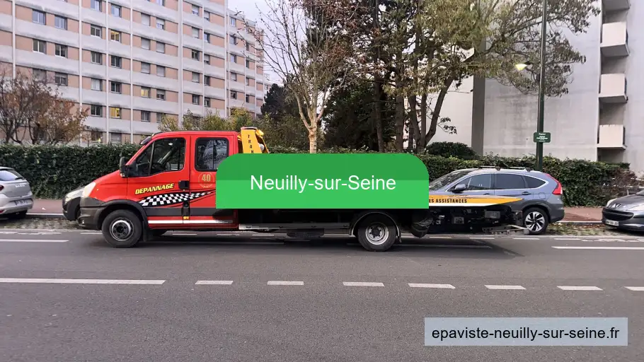 Dépannage et remorquage à Neuilly-sur-Seine